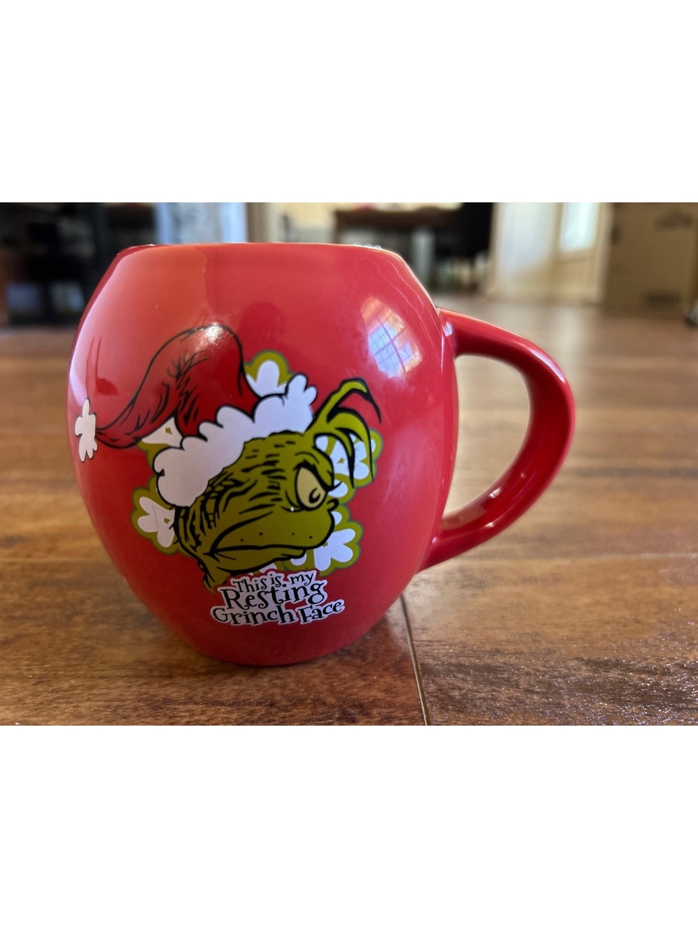 Bioworld The Grinch Red Ceramic Mug with Handle
